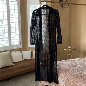 D&G fishnet cardigan